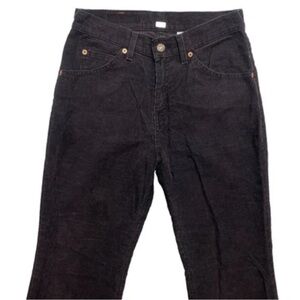 Vintage Levis Corduroy Bootcut Pants Womens 7 Med. Brown